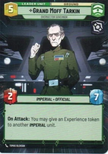 Star Wars Unlimited TCG - Grand Moff Tarkin #274 Hyperspace - Picture 1 of 2