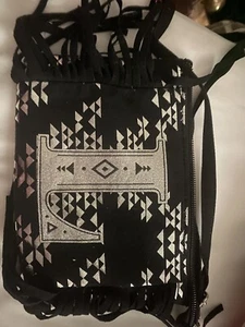 Justice Purse Black, With Initial “L” - Picture 1 of 2