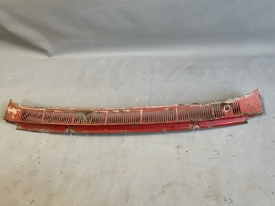 1967 Ford Galaxie LTD Cowl Hood Vent Grille Panel Defroster Molding Marauder OEM - Изображение 1 из 4