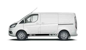 Ford Transit Custom Graphics Side Stripes Both Sides Decals Stickers Camper - Picture 1 of 4