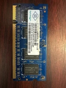 Nanya NT1GT64UH8D0FN-3C 1GB PC-5300 SoDimm Memory Module - Picture 1 of 2