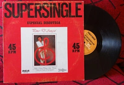 PINO D'ANGIO ** Julius Caesar Plum Cake Dance ** 1982 Spain 12" SINGLE  - Image 1 of 4