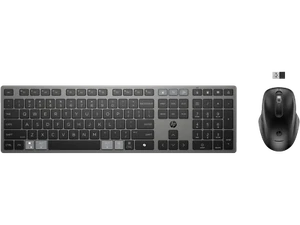 HP 725 Multi-Device Rechargeable Wireless Keyboard and Mouse Combo - Picture 1 of 7