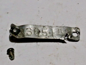 cR250 engine model plate 1981 - 82 - Picture 1 of 1