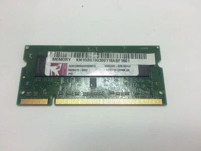 KINGSTON 1GB DDR2 PC2-6400 Laptop RAM Memory Stick - ACR128X64D2S800C6 Notebook - Image 1 of 2