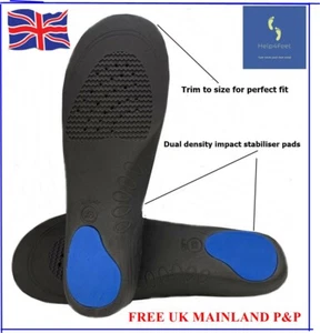 Ortheseneinlagen atmungsaktiv Plantarfasziitis Fußgewölbestütze volle Länge - Bild 1 von 12