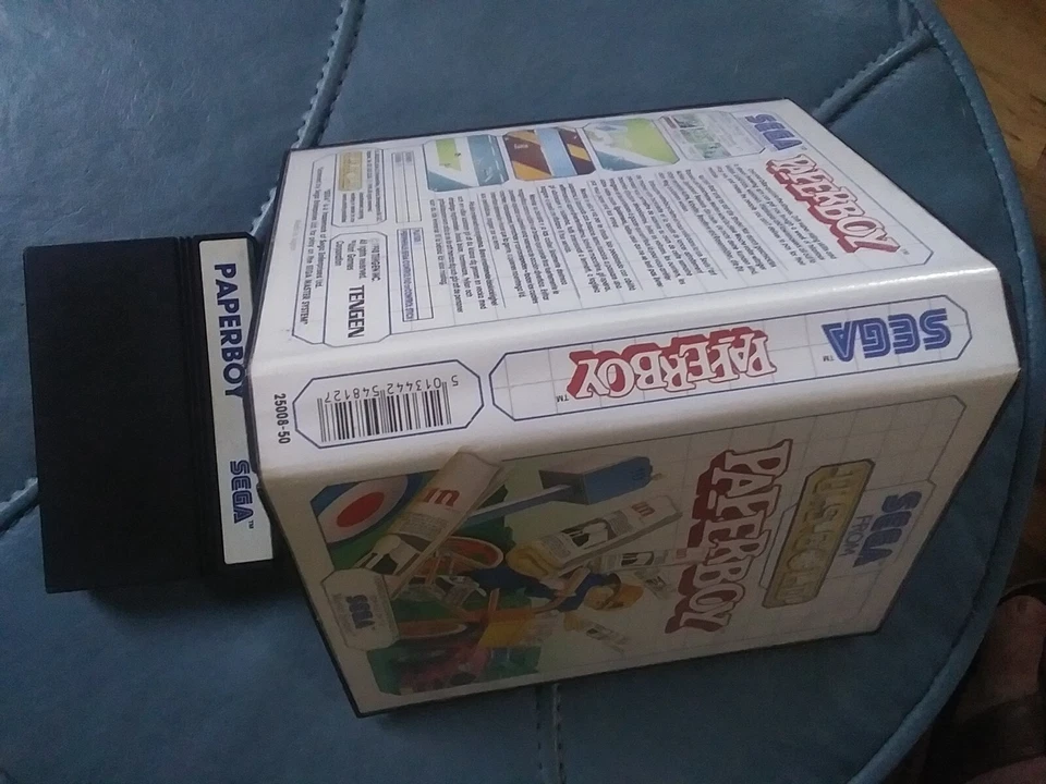 Paperboy Sega Master System No Manual or Hangtab US seller UK version - Image 1 of 4