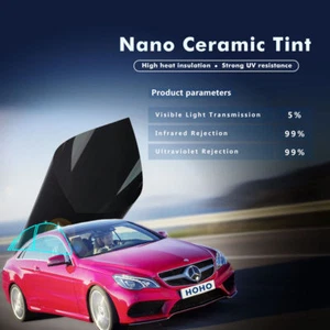 2Mil Window Tinting Solar Tint Car House Glass Nano ceramic 99%UV Poof 50x300cm - Bild 1 von 14