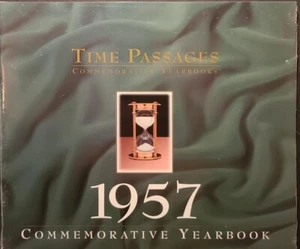 1957 Time Passages Commemorative Keepsake Yearbook - FACTORY SEALED - FREE SHIP! - Foto 1 di 2