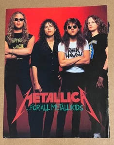 Metallica - Revista Página Recortada '88 - Japonés - Imagen 1 de 2