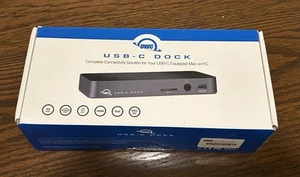 Station d'accueil OWC OWCTCDOCK11PSGU USB-C 4K HDMI 30Hz Inc PSU - Photo 1/5