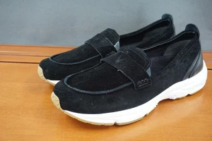 Vionic Walk Loafer Damenschuhe Größe 8 schwarz Wildleder breit Orthese WF-11-2024 - Bild 1 von 10