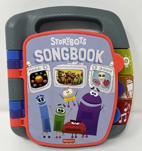 StoryBots Songbook Robot Chant Rapping Sons Space Dinosaur Fisher Price Jouet - Photo 1/21