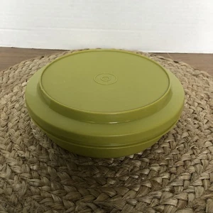 2 Vintage Tupperware Siegel N Servier Schüsseln Behälter Aufbewahrung Avocado Grün & Orange - Bild 1 von 8