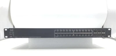 Cisco SG500X-24-K9 24-Port GbE w/ 4-Port 10GbE SFP+ Uplink Managed Switch - Image 1 of 2