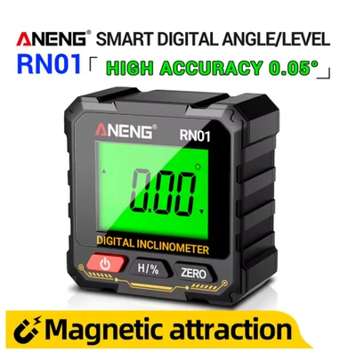 Digital Angle Finder with Electronic Laser, 4-Side Magnetic Angle Gauge, Cube AU - image 1 of 4