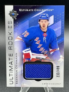 2024-25 Ultimate Brennan Othmann Ultimate Rookies Patch #233/499 Rangers #182 RC - Bild 1 von 2