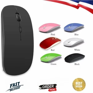 2.4 GHz Wireless Cordless Mouse Mice Optical Scroll For PC Laptop Computer + USB - Picture 1 of 19