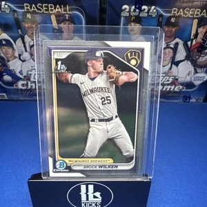 2024 Bowman - Chrome Prospects Brock Wilken #BCP-86 (RC) - Picture 1 of 2