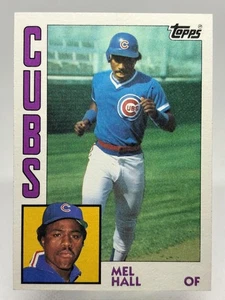 1984 Topps - Mel Hall #508 Chicago Cubs - Bild 1 von 2