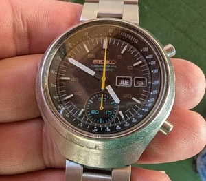 CRONOGRAFO SEIKO 6139-7100 HELMET AUTOMATICO DE 1976. - Imagen 1 de 8