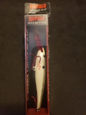 Rapala Minnow Rap Mr-9 Bleeding Pearl (descontinuado) Foto 1 de 4