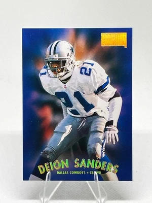 1997 Skybox Premium Deion Sanders #155 Dallas Cowboys HOF - Image 1 of 3