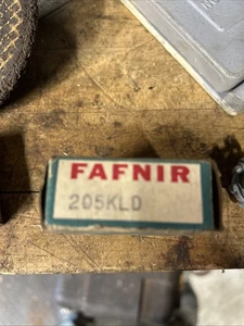 FAFNIR 205KLD Kugellager. - Bild 1 von 3