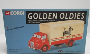 CORGI GOLDEN OLDIES #303031 Bedford S Rigid Lorry-Spratts, MIB/Boxed - Picture 1 of 12