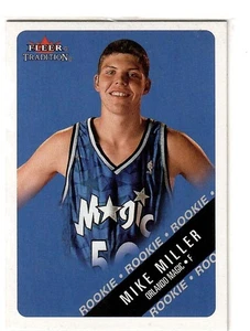Mike Miller 2000-01 Fleer tradition #230 Rookie card Magic - Picture 1 of 1