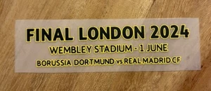 Finalpatch Wembley 2024 BVB Borussia Dortmund CL-Trikot Championsleague London - Bild 1 von 1