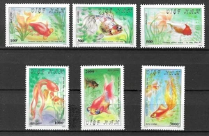 Vietnam 1990 Fauna Wildlife Marinelife Fisch Fish Goldfish compl set MNH - Picture 1 of 1