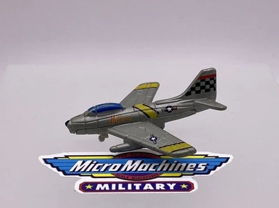 Micro Machines Military F-86 Sabre Fighter Aircraft Galoob LGTI 1999 - Image 1 of 3