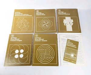 Original 1978 Ford Car Shop Manual 5 Volumes & Extras Mustang II Fairmont VG+ - Bild 1 von 6