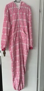 Jumpsuite Hausanzug Rosa Top Zustand - Bild 1 von 3