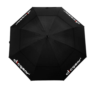 Clicgear Doble Toldo 68" Resistente al Viento UV Paraguas para Sol y Lluvia (Negro) Foto 1 de 4