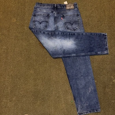 Jeans Levi's 550 Para Hombre 34x30 Denim Calce Relajado Pierna Cónica Azul De Colección Y2K EE. UU. Foto 1 de 4