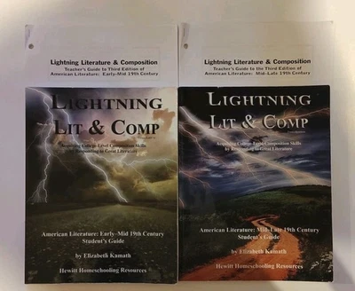 LIGHTNING LIT & COMP: AMERICAN LIT EARLY-MID 19TH & MID-LATE 19TH Kamath - Image 1 of 2