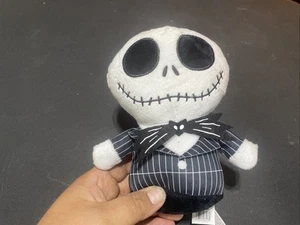 Disney Ruz Jack Skellington Collectible Black and White Plush Figure - Picture 1 of 6