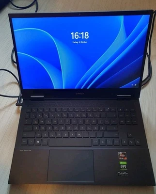 HP Omen Laptop 15-en0xxx Ryzen 7, RTX 2060, 32 GB RAM, 1 TB SSD,15,6", 144 Hz - Bild 1 von 4