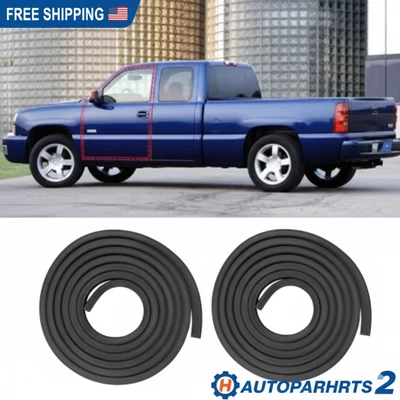 НОВОЕ УПЛОТНЕНИЕ ПЕРЕДНЕЙ ЛЕВОЙ ДВЕРИ / ПОГОДНАЯ ПОЛОСКА ДЛЯ 1999-2006 CHEVROLET SILVERADO 1500 - Изображение 1 из 2