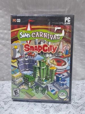 Sims Carnival: SnapCity (PC, 2008) NEW SEALED - Image 1 of 4