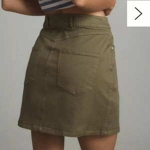 Minifalda vaquera verde Pilcro talla 14 ¡NUEVA CON ETIQUETAS! - Imagen 1 de 6