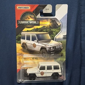 Matchbox Jurassic World Rebirth Movie '14 Mercedes-Benz G Class G550 Diecast New - Picture 1 of 2