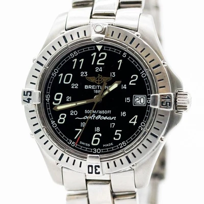 Orologio Breitling Colt Ocean Ref. A64350 Acciaio Quarzo 38mm Del 2000 - Immagine 1 di 4