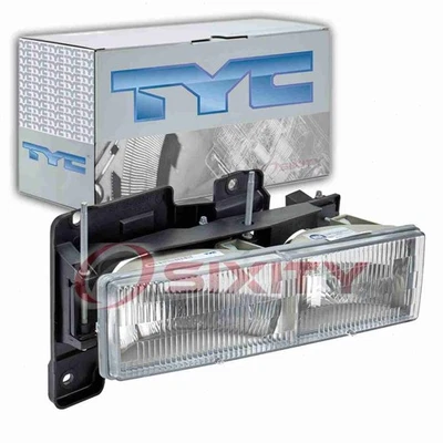 TYC Right Headlight Assembly for 1988-1999 Chevrolet K1500 Electrical vb - Image 1 of 4