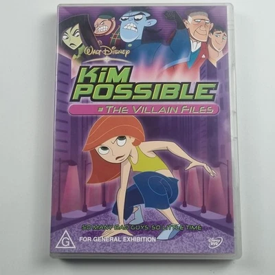 Kim Possible: The Villain Files (DVD, 2005) | Animación, Christy Carlson Romano Foto 1 de 3