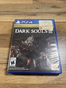 Dark Souls III 3 Day One Edition (PlayStation 4 PS4) Complete - Picture 1 of 4