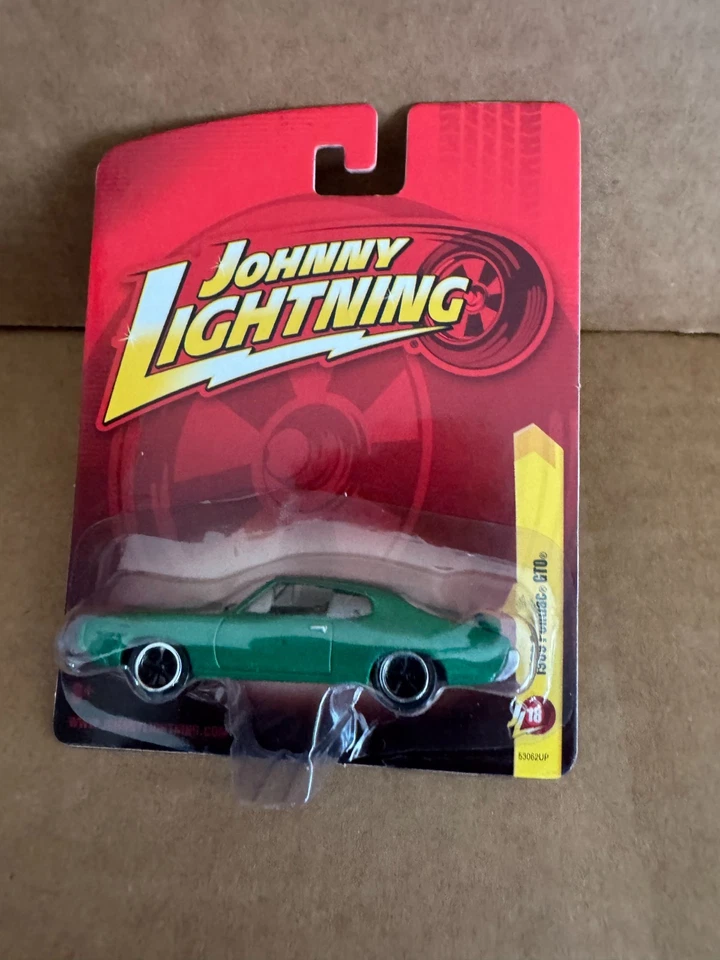 Johnny Lightning 1969 Pontiac GTO Green JL18 N97 - Image 1 of 1