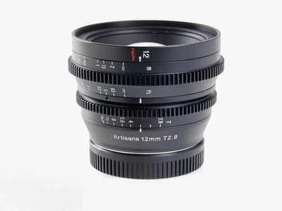 TTARTISANS 12MM T2.9 CINEMA LENS CANON RF MOUNT - Image 1 of 4
